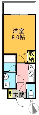 ＧＲＡＮ　ＰＡＳＥＯ　高井戸 402号室 間取り