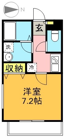 ルーチェ松原（仮称）松原１丁目マンション 201号室 間取り