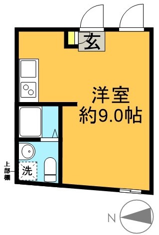 ＨＪプレイス代田橋 202号室 間取り