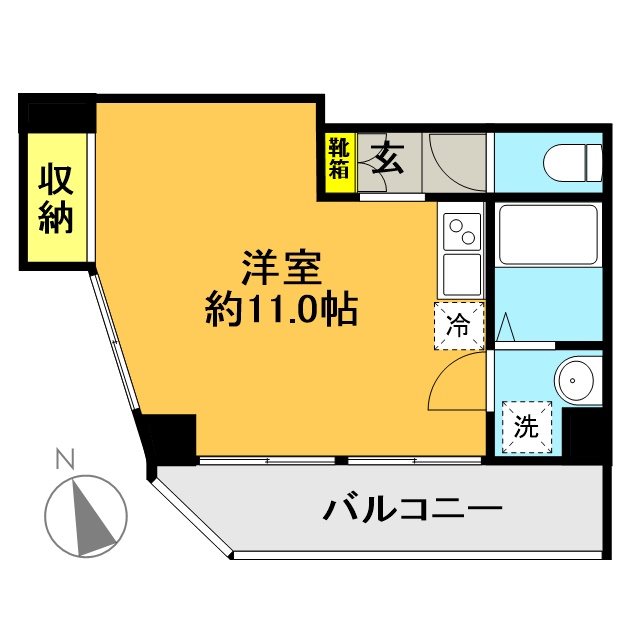 第三正吉マンション 302号室 間取り