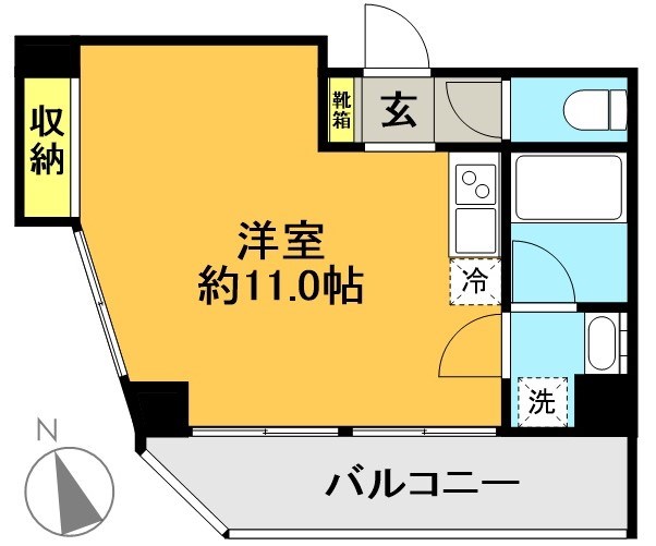 第三正吉マンション 302号室 間取り