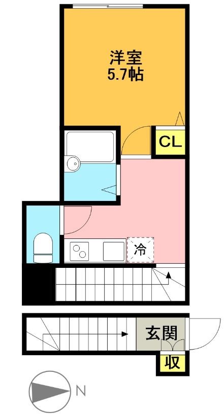 リブリ・宮坂 間取り図