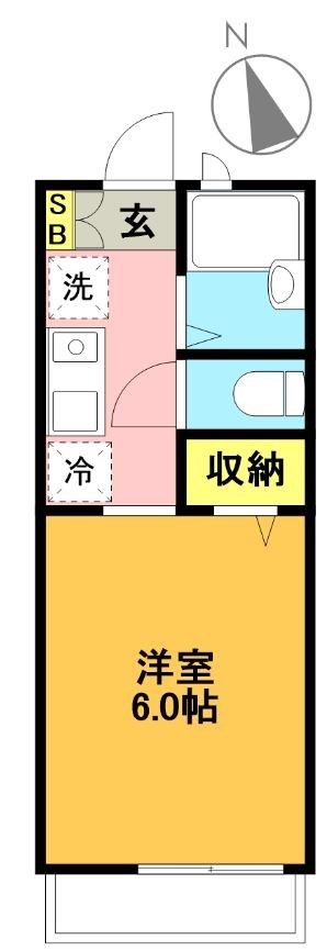 クレセント経堂 間取り図