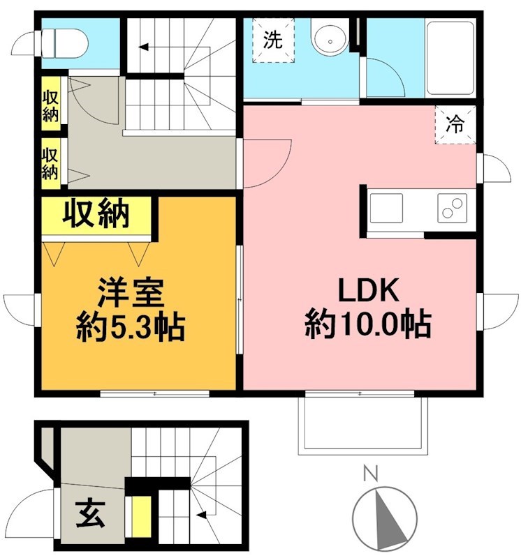 アイボリーコート高井戸西 202号室 間取り
