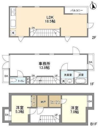 リオプラド東松原 D棟 間取り