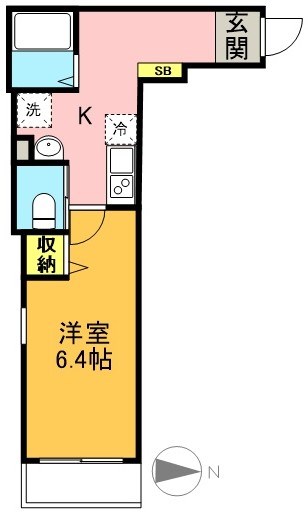 T&amp;#39;s Cuore 梅ヶ丘 間取り図