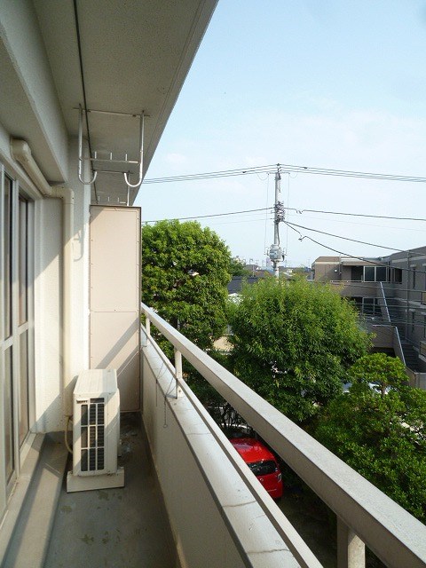 サンライズマンション ベランダ