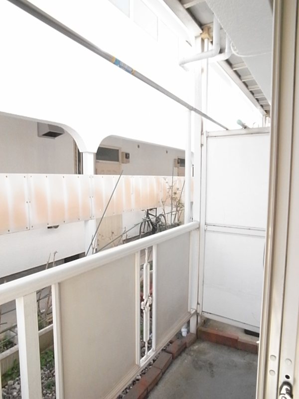 キャスル代田B棟 ベランダ