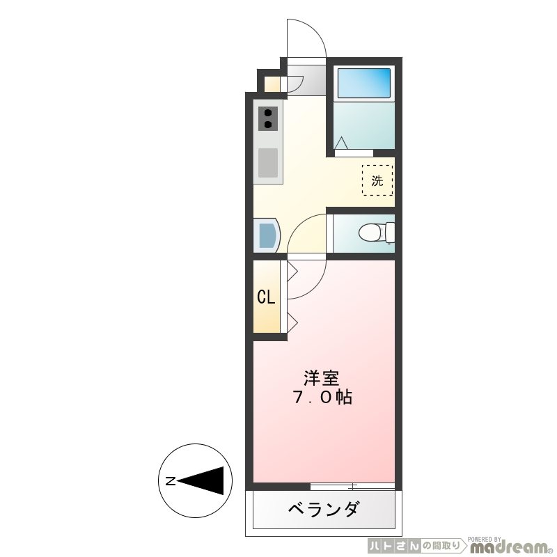コンプリオ  間取り図