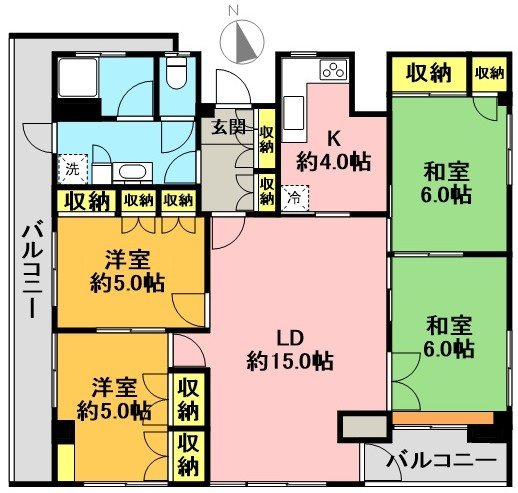 橘ビル 間取り図