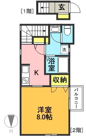 ハイムＳＥＩＨＩＮ  間取り図
