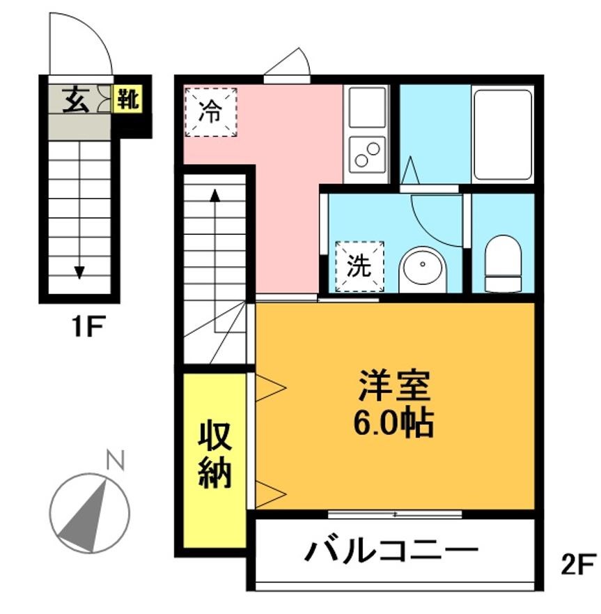 ライズ  間取り図