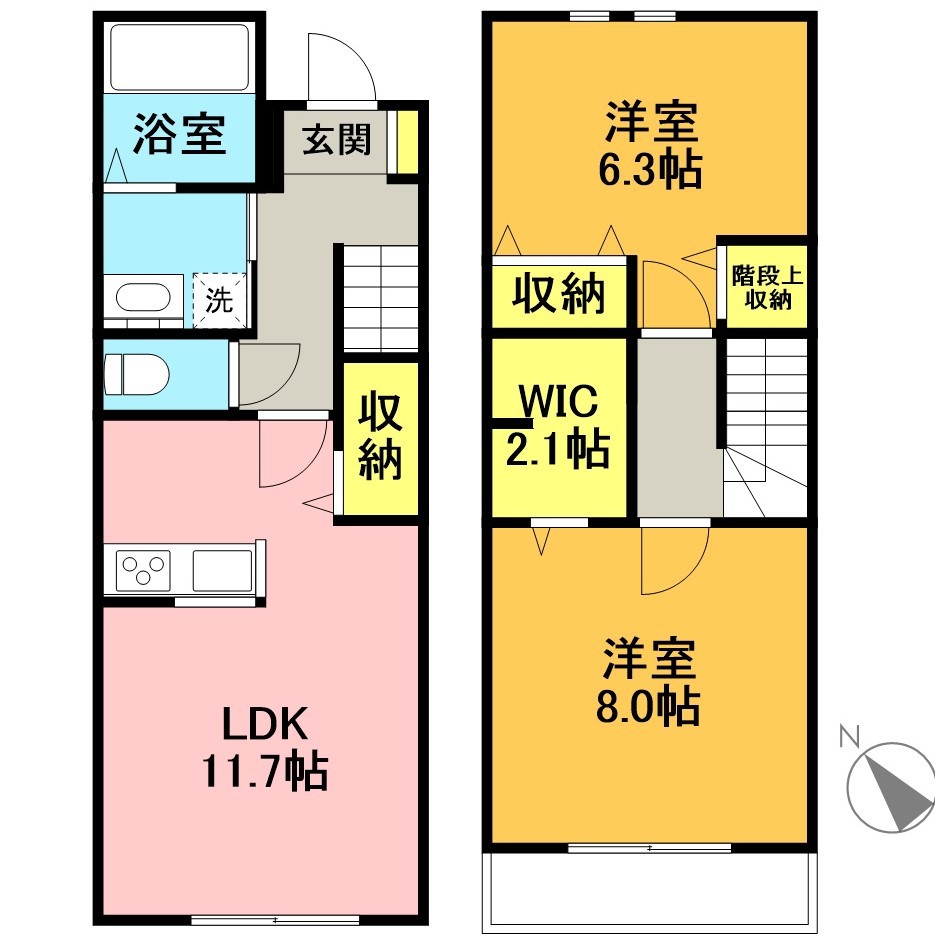 Ｇｒａｎｄｅ　Ｖａｒｉｏ（グランヴァリオ） 104号室 間取り