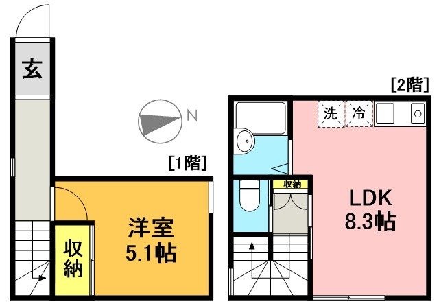 松原63542戸建 間取り