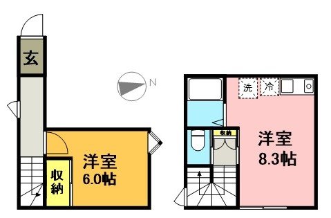 松原63542戸建 間取り