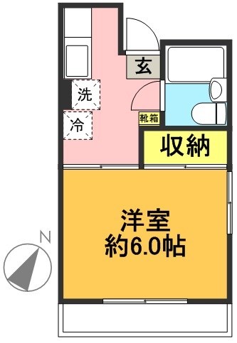 エトワール羽根木 間取り図