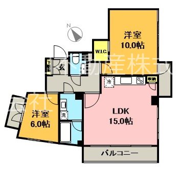 東松原レジデンス  302号室 間取り