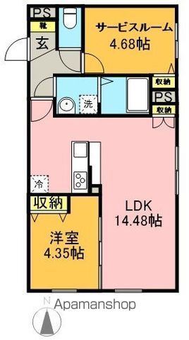 ＳＯＬＡＳＩＡ　ｒｅｓｉｄｅｎｃｅ世田谷代田 301号室 間取り