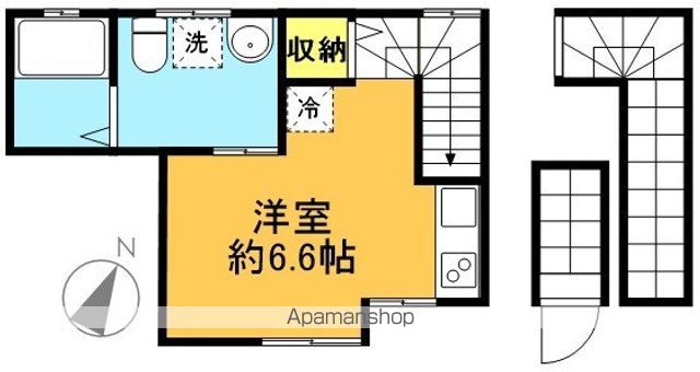 グランエッグス梅ヶ丘Ｗ 5号室 間取り