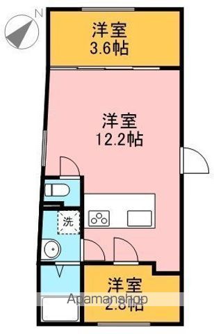 ｔｒｉａｓ２５７ 304号室 間取り