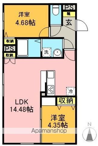 ＳＯＬＡＳＩＡ　ｒｅｓｉｄｅｎｃｅ世田谷代田 304号室 間取り