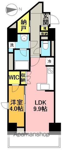 アーバンパーク高井戸 701号室 間取り