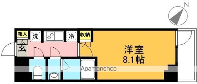 ＹＳレジデンス代田橋 505号室 間取り