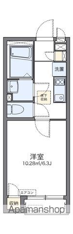 レオネクストブランニュー大宮前 102号室 間取り