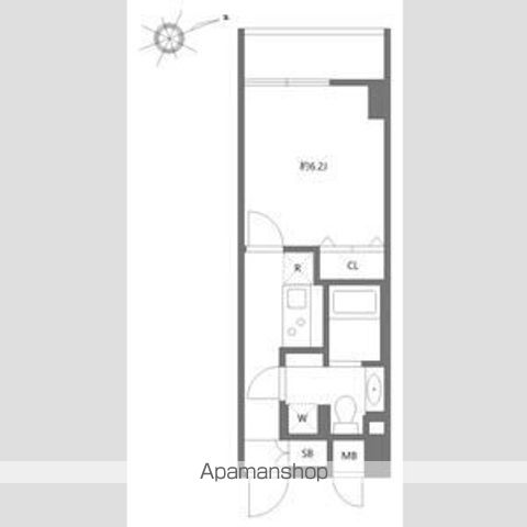 リュクス千歳船橋 702号室 間取り