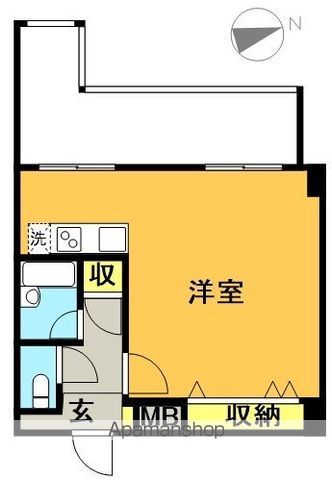 エコロジー高井戸プロセンチュリー 404号室 間取り