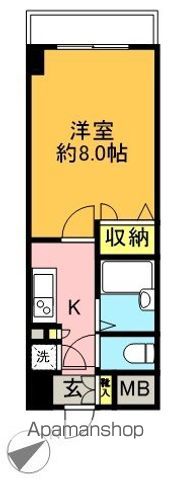 メインステージ高井戸 303号室 間取り