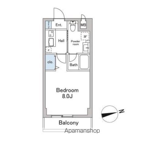 ＫＤＸレジデンス桜上水 103号室 間取り