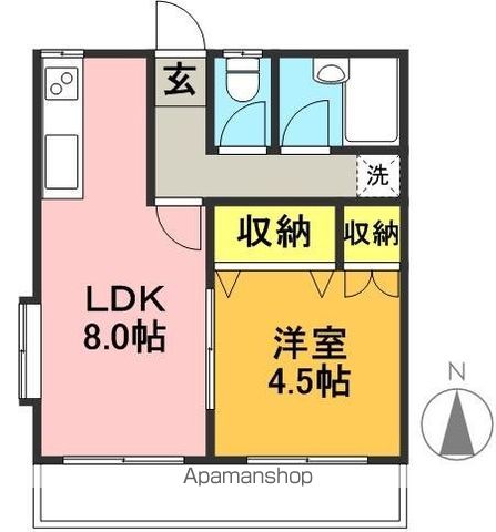 シンディハイツ 間取り図