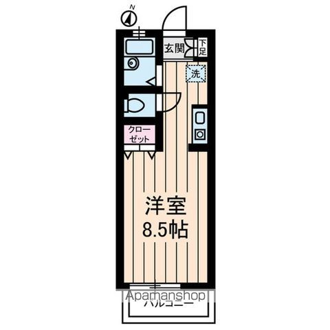 エシャンテ千歳台 102号室 間取り