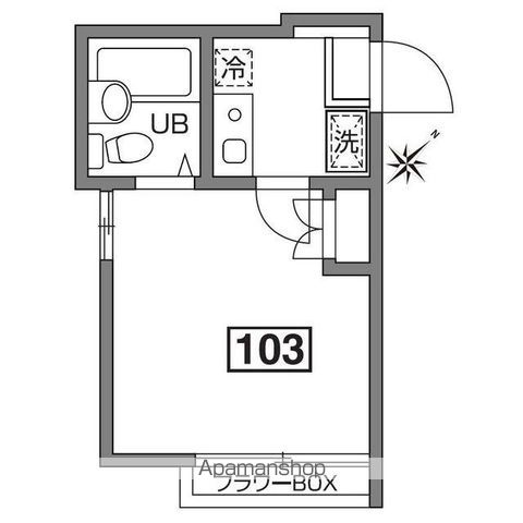 ハイム桜丘 103号室 間取り