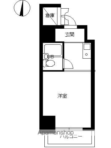 スカイコート下高井戸 918号室 間取り