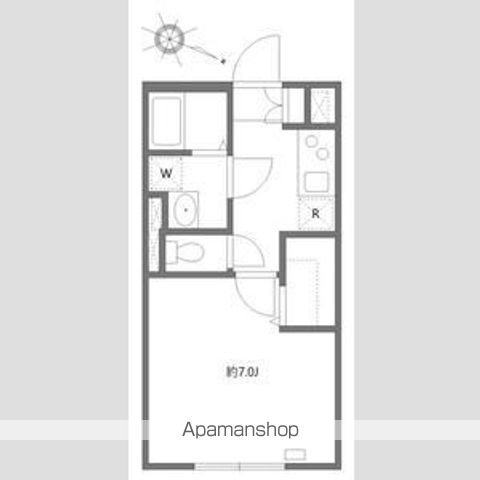 エルファーロ笹塚Ⅱ 301号室 間取り