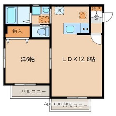 サンハイム 102号室 間取り