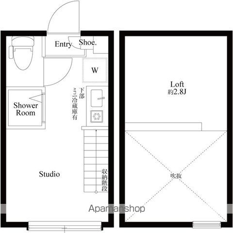 ハーモニーテラス上高井戸Ⅳ 105号室 間取り