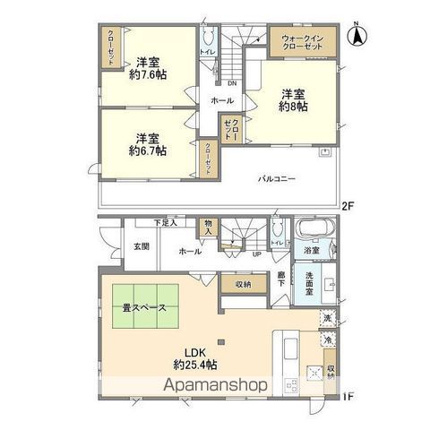 船橋１丁目貸家 間取り