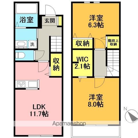 Ｇｒａｎｄｅ　Ｖａｒｉｏ（グランヴァリオ） 104号室 間取り