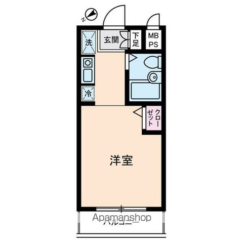 菱和パレス世田谷千歳台 302号室 間取り