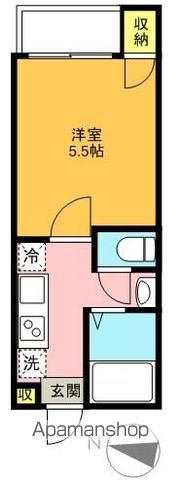 クレア代田 203号室 間取り