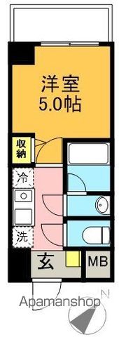 ガラ・シティ高井戸 2F号室 間取り