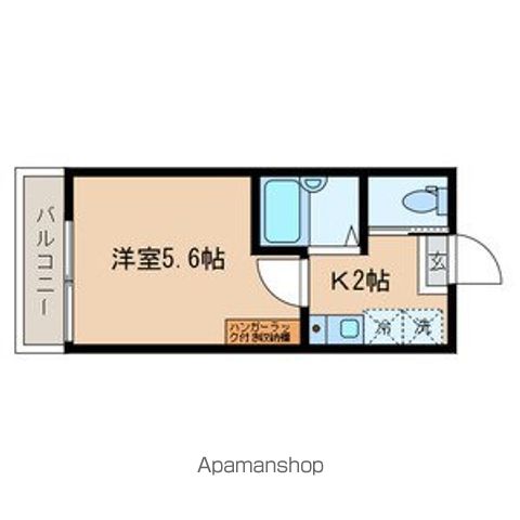 フルール久我山 201号室 間取り