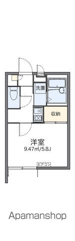 レオパレスなでしこ 103号室 間取り