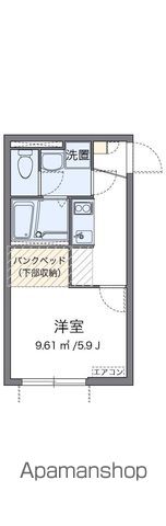 ミランダソラレガーロ上北沢 201号室 間取り