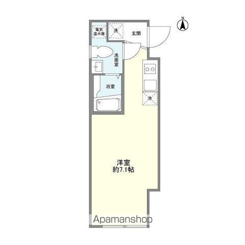 ミニマルＴＯＫＹＯ 101号室 間取り