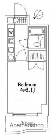 ワコーレ八幡山 504号室 間取り