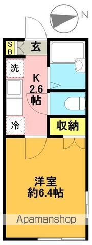 ＭａＫａＮａ 202号室 間取り